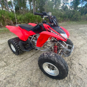 #007 2007 Honda TRX250EX Red